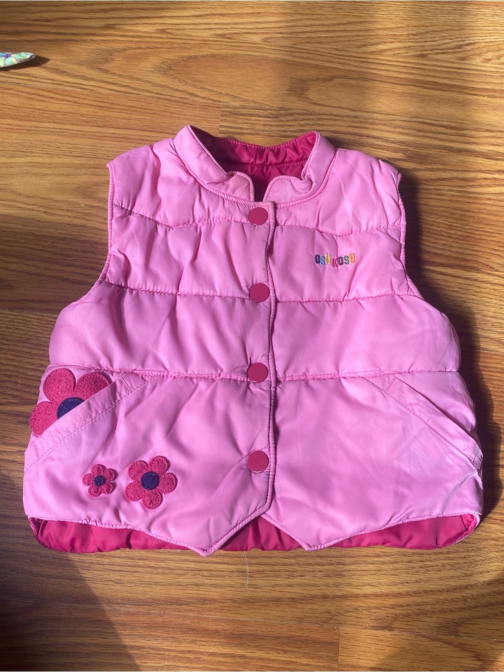 Y2K 18M OshKosh Reversible Vest